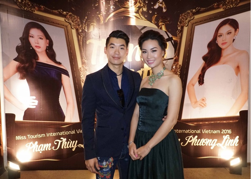 Người mẫu Trương Nam Thành và bạn gái Phạm Thùy Linh 1