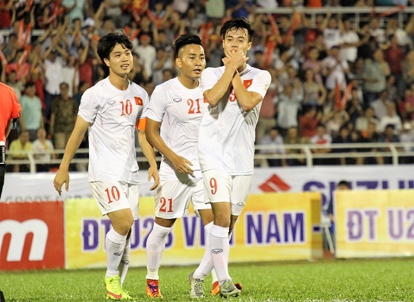 Văn Toàn thuộc đội tuyển U22 Việt Nam sẽ tham dự vòng loại U23 châu Á. Ảnh: Thể thao