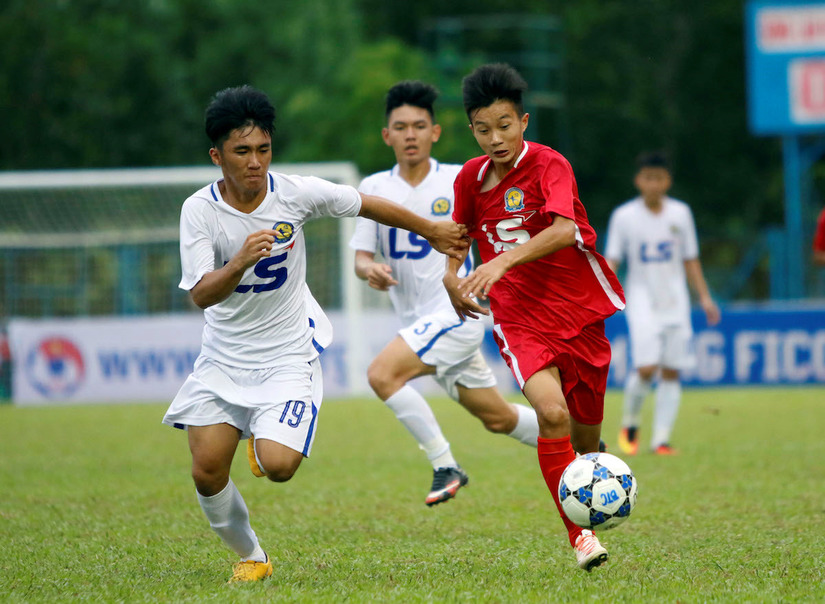 U17 Việt Nam sẽ làm khách trước U17 Campuchia. Ảnh: Thể thao
