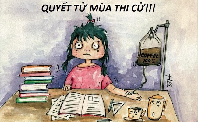 Cười nghiêng ngả với chùm ảnh chế mùa thi không thể đúng ...