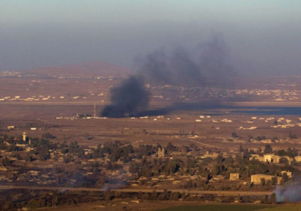 Israel và Syria đã bắn phá lẫn nhau hai ngày liên tiếp. Ảnh: Reuters