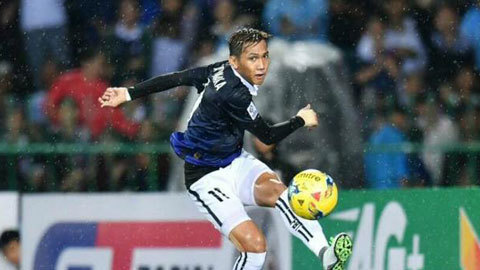 Chanvathanaka- ngôi sao trẻ của bóng đá Campuchia. Ảnh: Bóng đá
