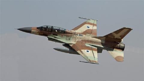 Israel không kích Syria để đáp trả 10 quả đạn từ Syria. Ảnh: timesofisrael