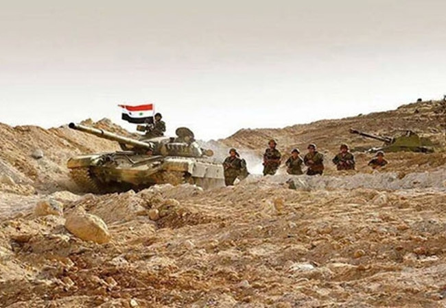 Quân đội Syria đã giải phóng 2 địa bàn then chốt. Ảnh: almasdarnews