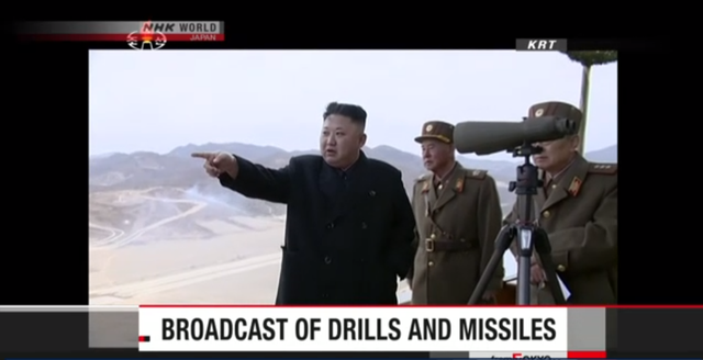 Nhà lãnh đạo Triều Tiên Kim Jong-un cũng xuất hiện trong đoạn video mới nhất. Ảnh: NHK dẫn nguồn từ KCT