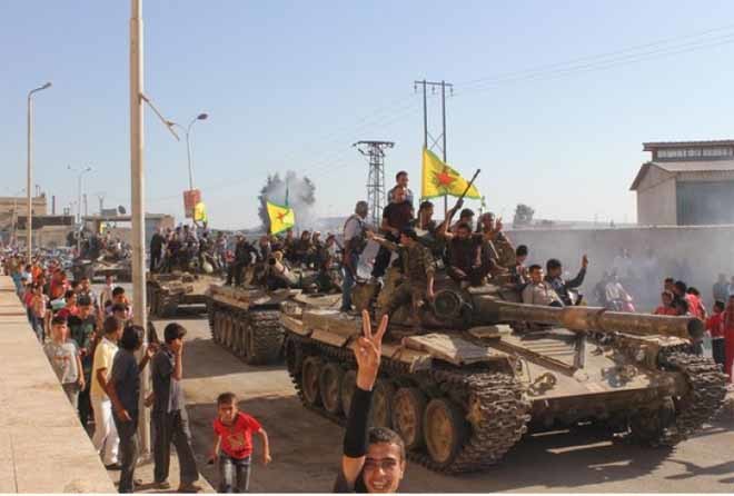Lực lượng Mỹ hậu thuẫn chiếm quận thứ hai ở sào huyệt IS. Ảnh: i24news