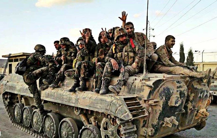 Quân đội Syria đã đập tan khủng bố IS ở Homs. Ảnh: Reuters