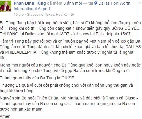 Sao Việt mất người thân 1