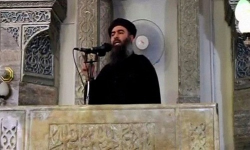 Thủ lĩnh IS al-Baghdadi. Ảnh: Reuters