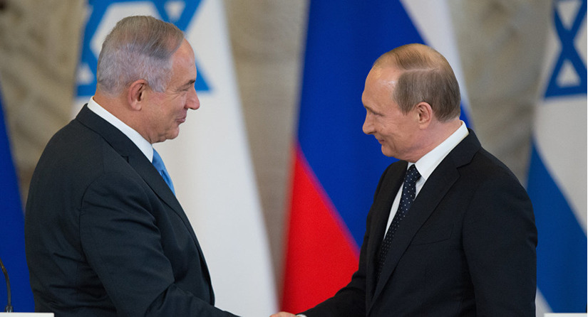 Tổng thống Nga và Thủ tướng Israel. Ảnh: Sputnik