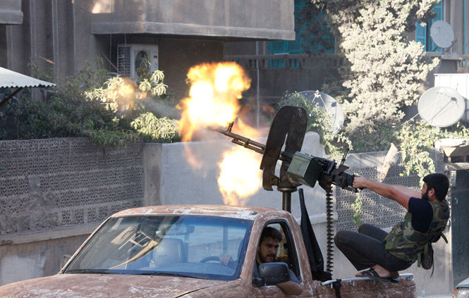 Lực lượng Quân đội Syria Tự do (FSA). Ảnh tư liệu: Reuters
