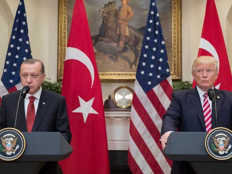 Quan hệ Mỹ và Thổ Nhĩ Kỳ vốn đã nhiều sóng gió. Ảnh: AFP
