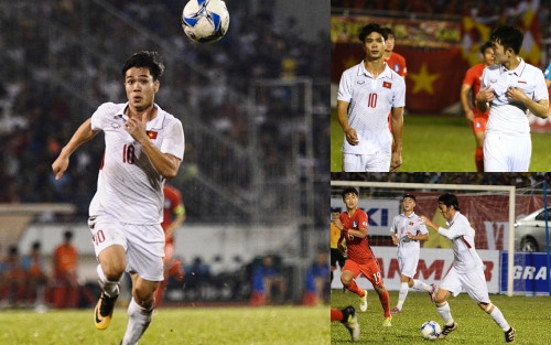 Công Phượng tỏa sáng rực rỡ ở vòng loại U23 châu Á. Ảnh: Thể thao