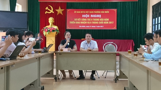 phường hành dân xin giấy chứng tử