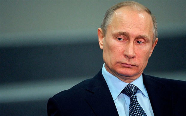 Ông Putin quyết định trục xuất 755 nhà ngoại giao Mỹ. Ảnh: Telegraph