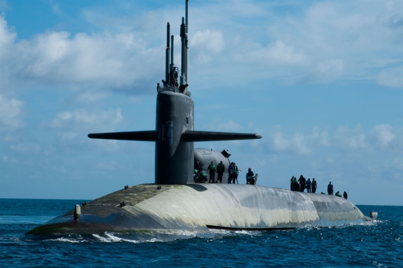 Tàu ngầm lớp Ohio của Mỹ. Ảnh: Reuters