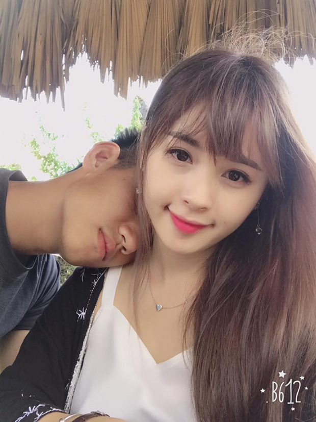 Nguyễn Trọng Đại bên bạn gái mới. Ảnh: FBNV