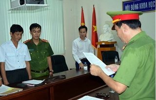 Bắt chánh thanh tra Sở KH&CN tỉnh Trà Vinh