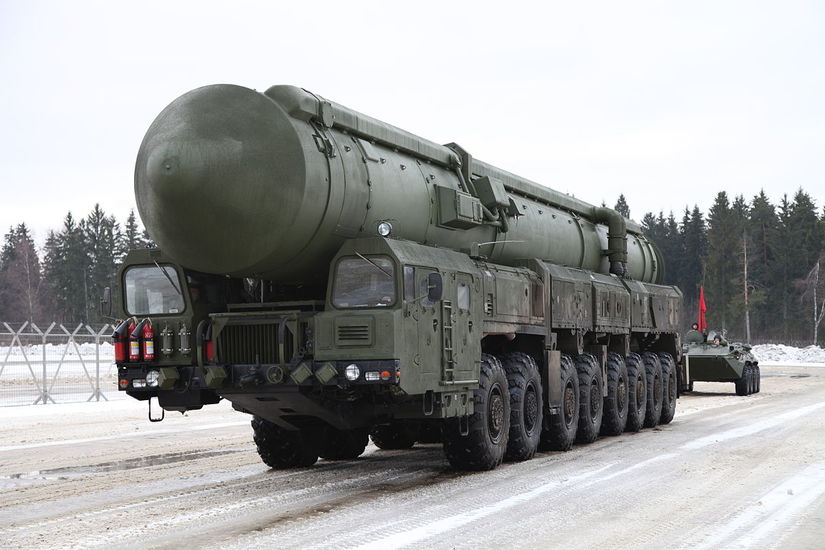 Topol-M - Tên lửa liên lục địa nguy hiểm nhất thế giới của Nga. Ảnh: RT