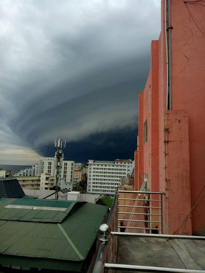 mây kỳ dị ở Sầm Sơn8