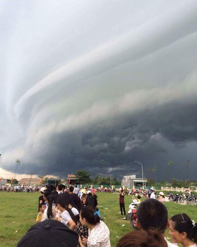 mây kỳ dị ở Sầm Sơn9
