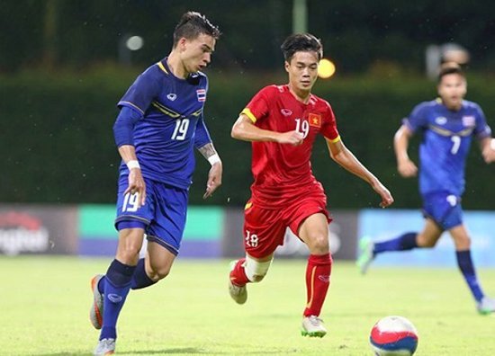 U22 Việt Nam sẽ so tài với U22 Thái Lan ở lượt trận cuối vòng bảng SEA Games 29. Ảnh: Bóng đá
