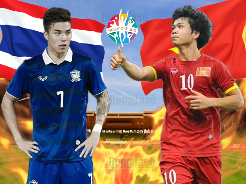 Việt Nam và Thái Lan sẽ so tài ở lượt trận cuối vòng bảng SEA Games. Ảnh: Bóng đá