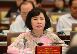 Ban Bí thư quyết định miễn nhiệm Thứ trưởng Hồ Thị Kim Thoa