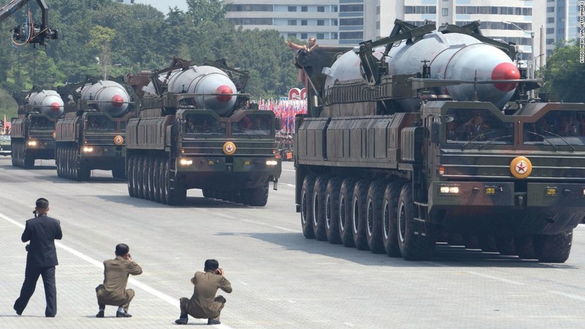 Sức mạnh quân sự của Triều Tiên vô cùng đáng gờm. Ảnh: Reuters