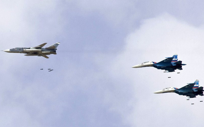 Không quân Nga và quân đội Syria phối hợp rất tốt chống khủng bố IS. Ảnh: Sputnik
