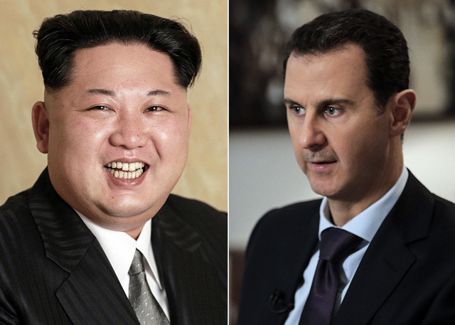 Triều Tiên bị nghi ngờ chuyển vũ khí cho Syria. Ảnh: The Sun