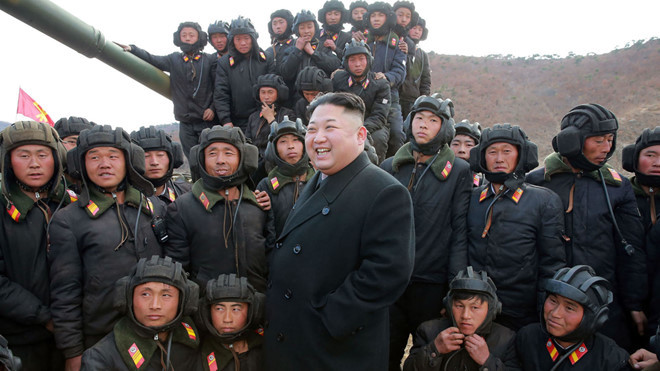 Triều Tiên tuyên bố không muốn đàm phán vấn đề hạt nhân. Ảnh: KCNA
