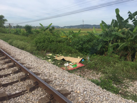 Tai nạn đường sắt ở Nghệ An