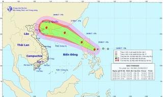 Cơn bão mạnh cấp 8 sắp “tấn công” vào biển Đông