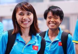 Những cô gái vàng Việt Nam rạng rỡ ngày về