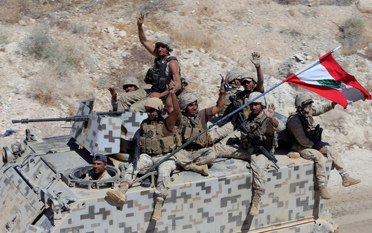 Quân đội Lebanon. Ảnh: Reuters