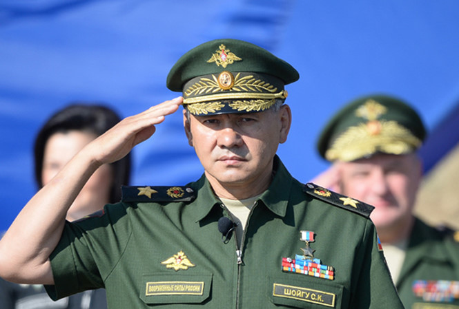 Bộ trưởng Quốc phòng Nga Sergey Shoigu cho biết chiến sự Syria đang dần thành công trong việc chống IS. Ảnh: RT