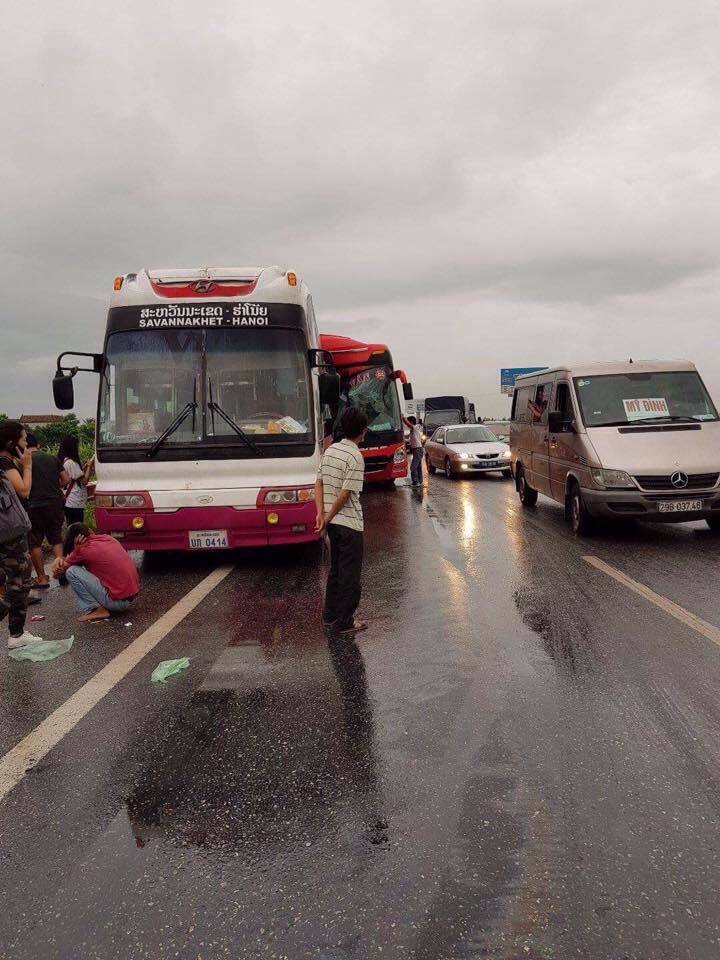 tai nạn ở cao tốc Pháp Vân - Cầu Giẽ