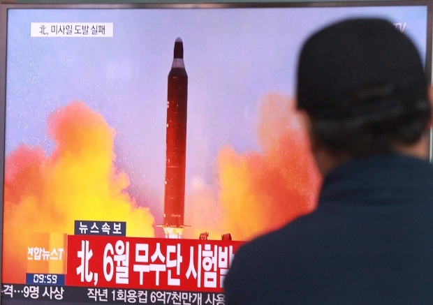 Triều Tiên bất ngờ phóng tên lửa đạn đạo bay qua lãnh thổ Nhật Bản vào sáng 29/8/2017. Ảnh minh họa: Yonhap