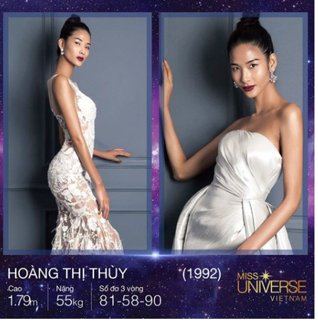 Hoàng Thùy chính thức tham dự Hoa hậu Hoàn Vũ  Việt Nam 2017