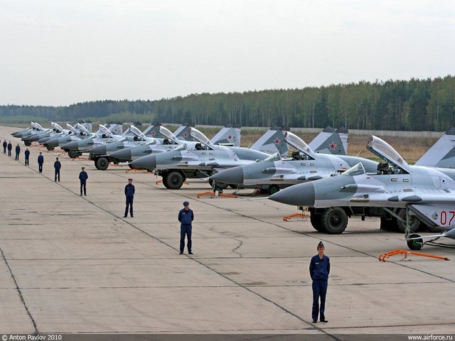 Không quân Nga liên tục xuất kích chặn máy bay do thám nước ngoài. Ảnh: Airforce.ru