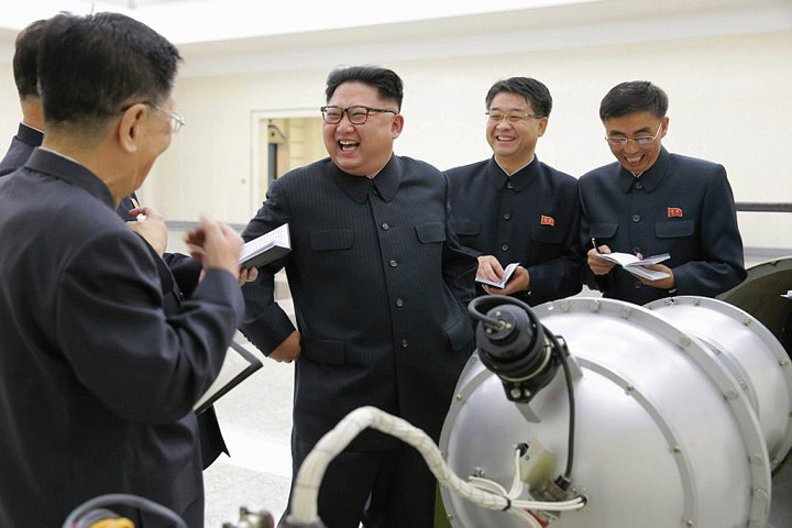 Triều Tiên thử hạt nhân nhằm gửi thông điệp cứng rắn tới Mỹ. Ảnh: EPA
