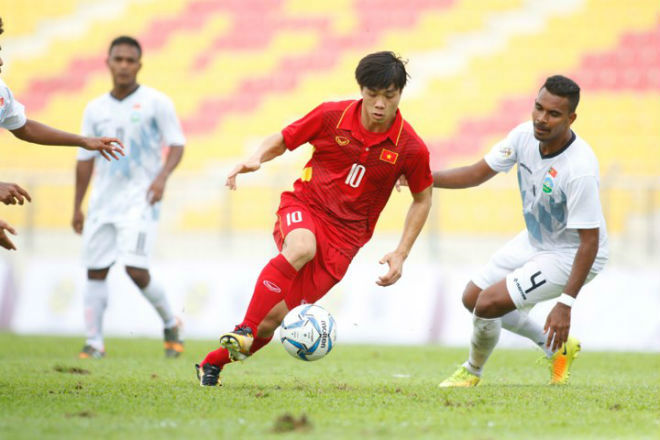 Tờ Straits Times của Singapore nghi ngờ trận đấu của U22 Việt Nam có dàn xếp tỷ số. Ảnh: TTVH
