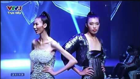 Cao Ngân là thí sinh được chú ý nhất trong đêm chung kết Next Top Model