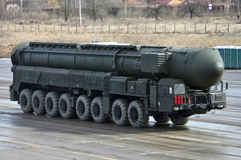 Lực lượng Tên lửa Nga đã phóng thành công một tên lửa đạn đạo liên lục địa (ICBM) RS-24 Yars. Ảnh: Reddit