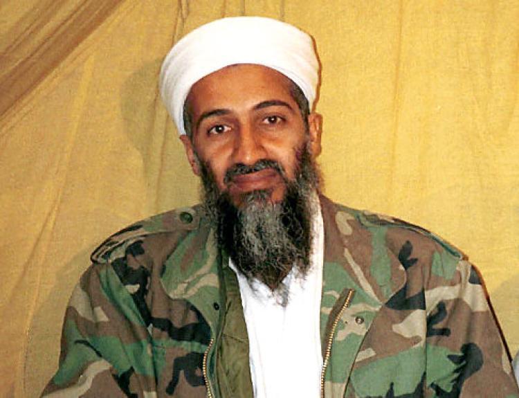 Trùm khủng bố Osama Bin Laden. Ảnh: FNA