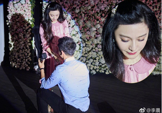 HOT: Lý Thần chính thức cầu hôn Phạm Băng Băng trong ngày sinh nhật