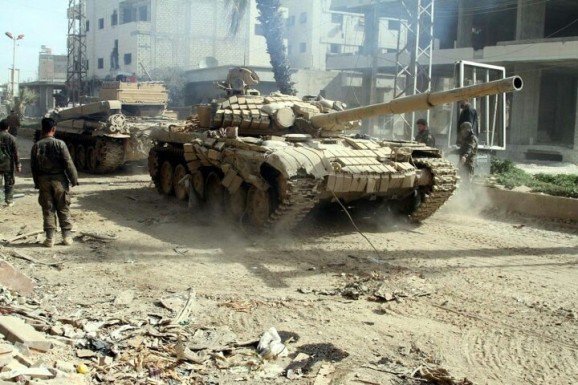 Quân đội Syria đã chiếm thị trấn chiến lược ở Deir Ezzor. Ảnh minh họa: FNA
