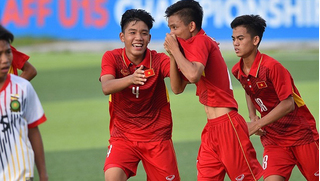 Hàng công tỏa sáng, đội tuyển U16 Việt Nam “đè bẹp” chủ nhà Mông Cổ