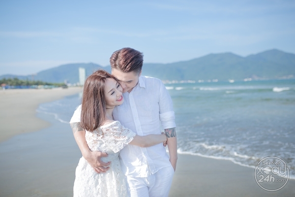 ca sĩ Duy Khánh và vợ 